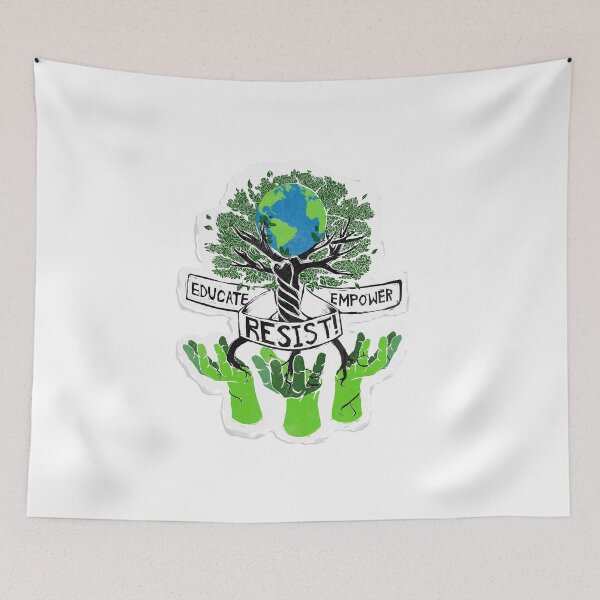 Item preview, Educate, Empower, Resist designed and sold by Ruth Wilkinson.