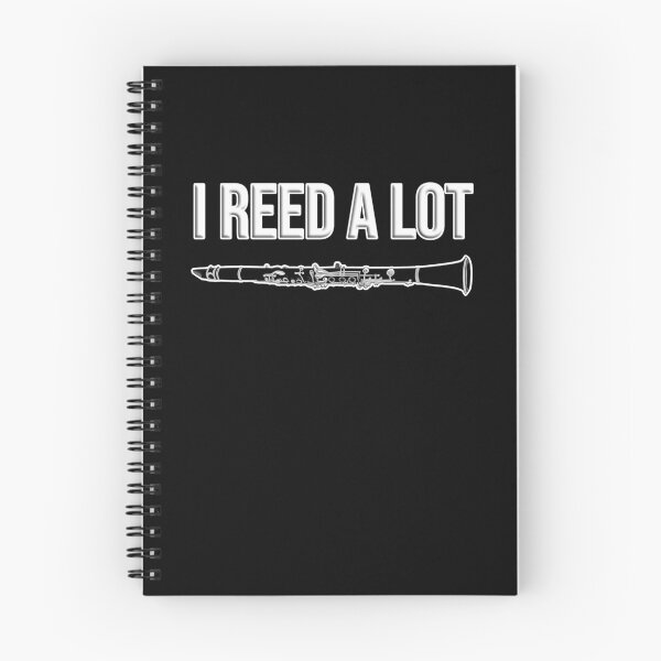 Item preview, I reed a lot - funny clarinet gift idea designed and sold by HEJAshirts.