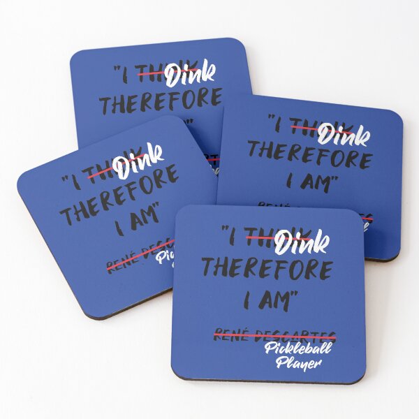 Item preview, I dink therefore I am (Pickleball) designed and sold by EvieWoj.