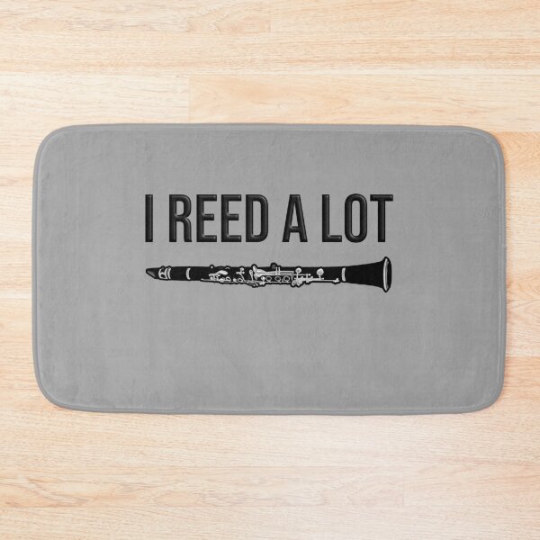 Item preview, I reed a lot - funny clarinet gift idea designed and sold by HEJAshirts.