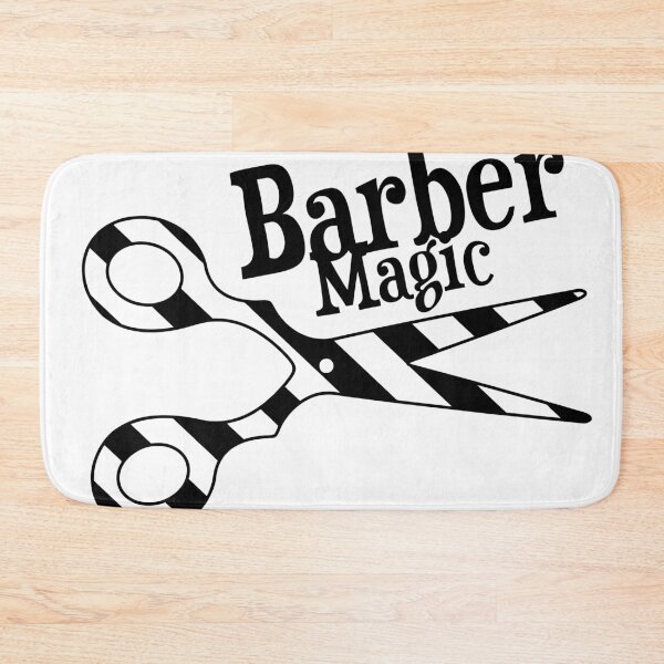 Item preview, Barber Magic - black and white designed and sold by XOOXOO.