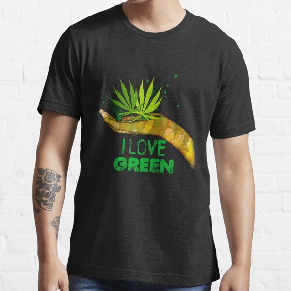 "I Love Green" Tshirt for Sale by archys187 Redbubble green t