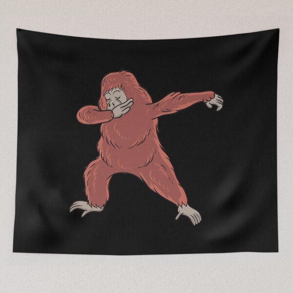 Item preview, Cute Dabbing Orangutan Gift Idea designed and sold by phoxydesign.