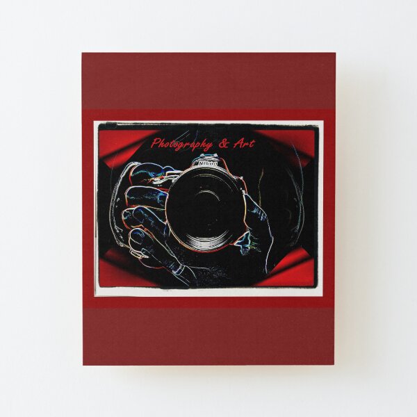 Fotografie und digitale Kunst Aufgezogener Druck auf Holz