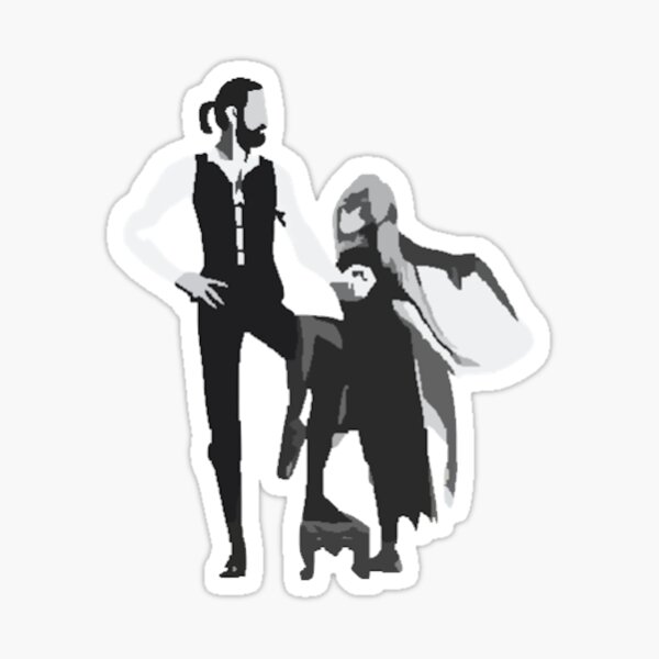 rumors digital art Sticker