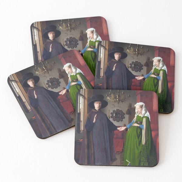 Item preview, Arnofini Portrait - Jan van Eyck - c1434 designed and sold by CrankyOldDude.