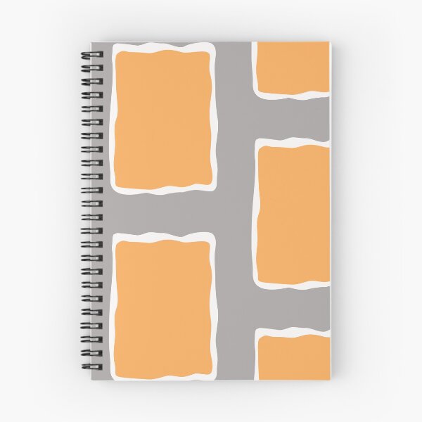 Item preview, Wild and Crazy Lines! Grey, White and Peach version!  designed and sold by Dreamers-Escape.