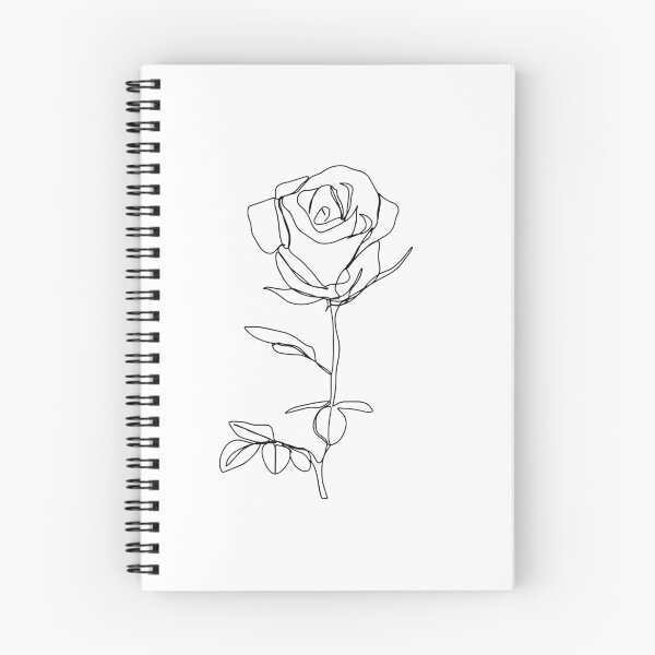 Item preview,  Minimalistic Black and White Rose designed and sold by brabikate.