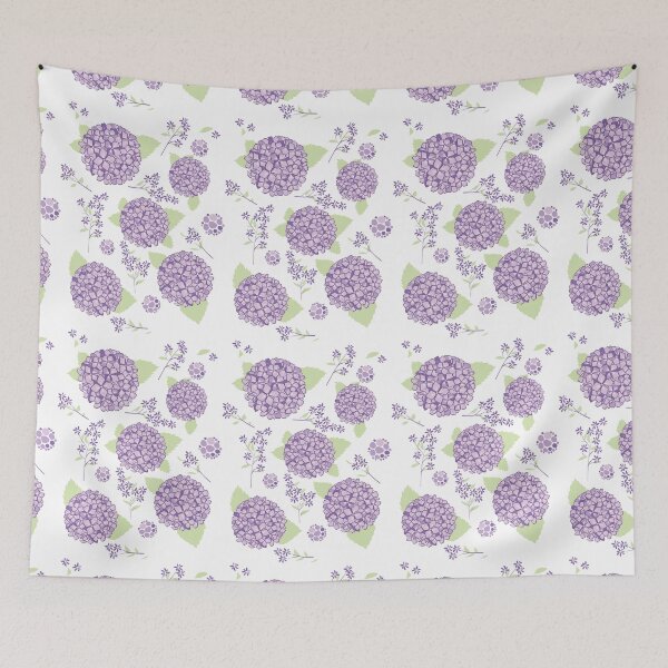 Item preview, Lilac hydrangeas designed and sold by RebecaZum.