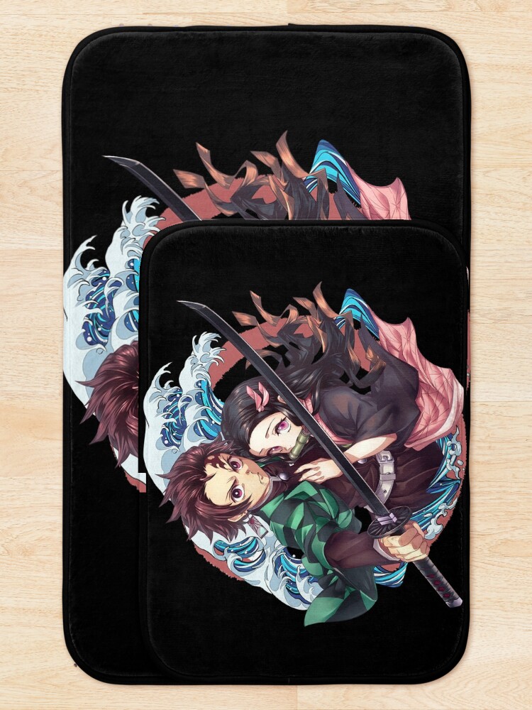 Alternate view of Demon slayer Bath Mat