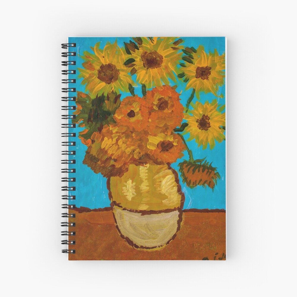 Sunflowers Spiral Notebook