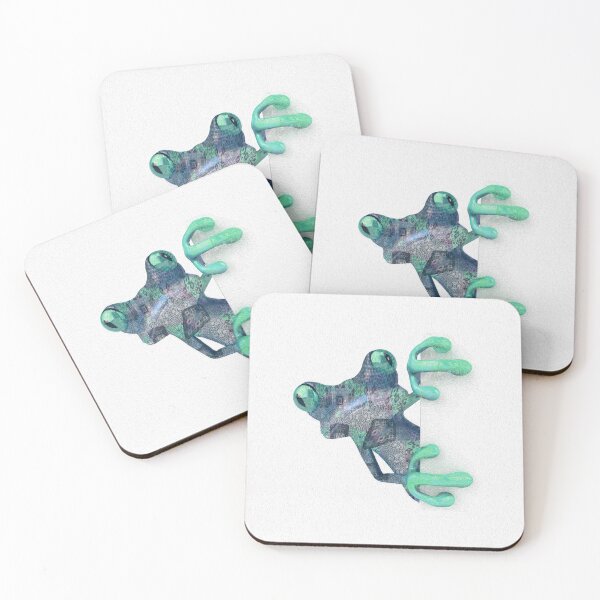 Item preview, Psychedelic Neo Tribal Frog Cute designed and sold by carlitapeartree.