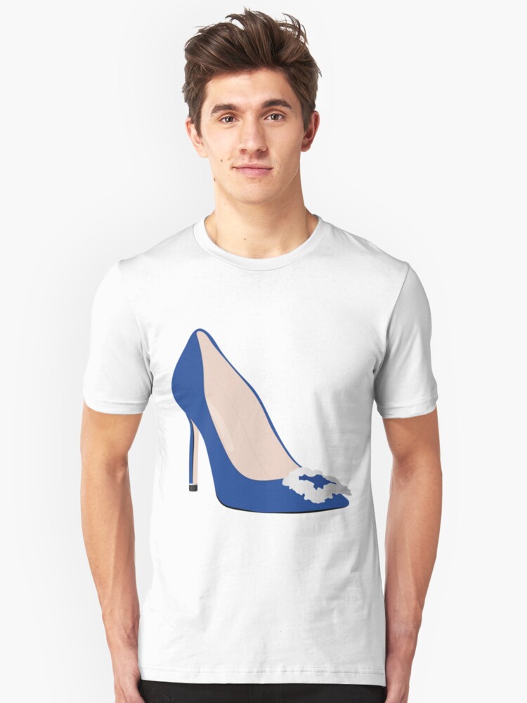 Alternate view of Designer Blue Heel Slim Fit T-Shirt