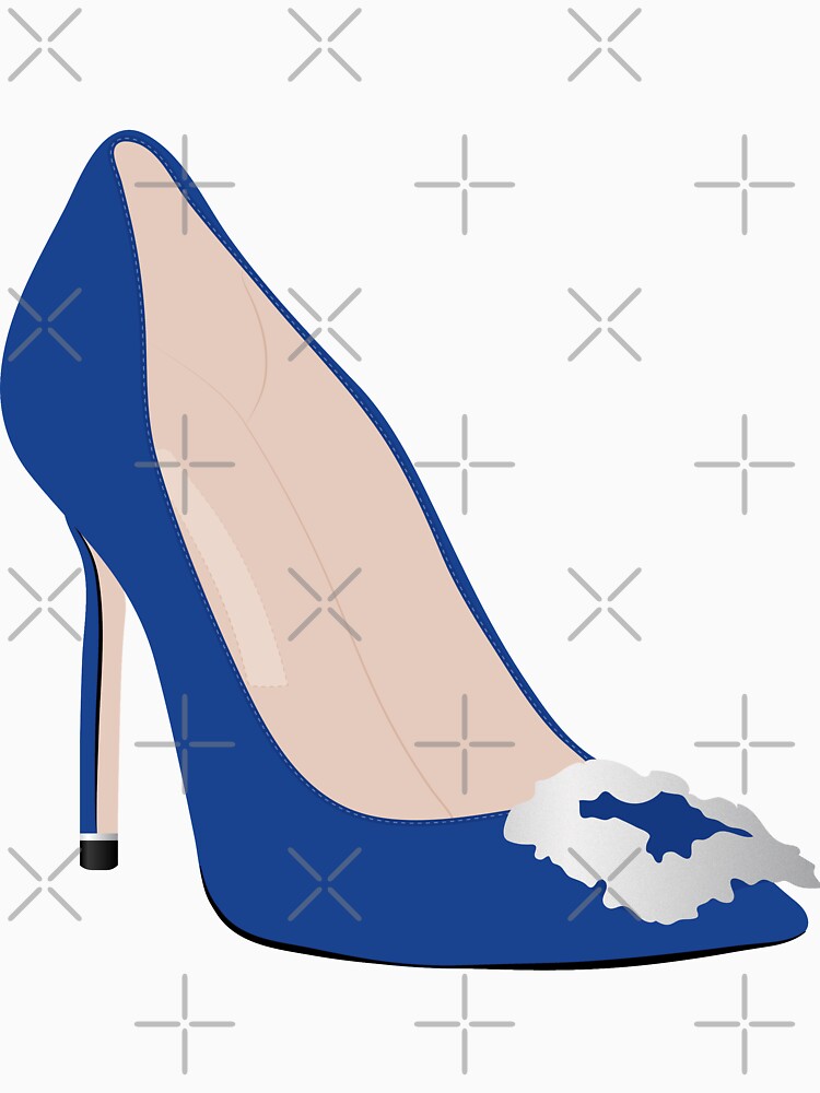 Designer Blue Heel by darrianrebecca