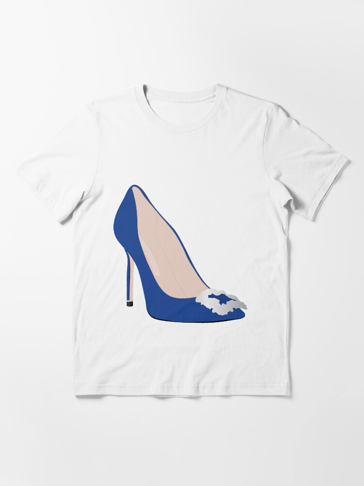 Alternate view of Designer Blue Heel Essential T-Shirt