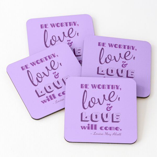 Item preview, Be worthy, love, and love will come. designed and sold by erin212.