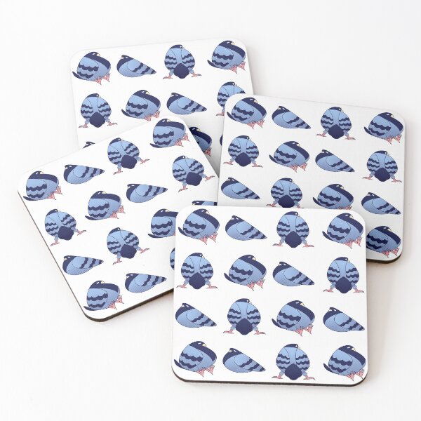 Item preview, Cute pigeon pattern designed and sold by SarahKTurner.