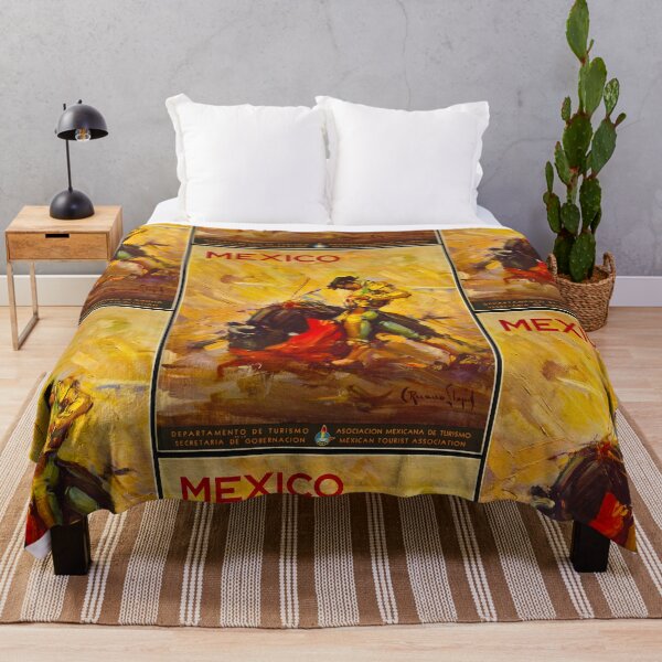 Item preview, mexico travel poster art print culture designed and sold by printzshop.
