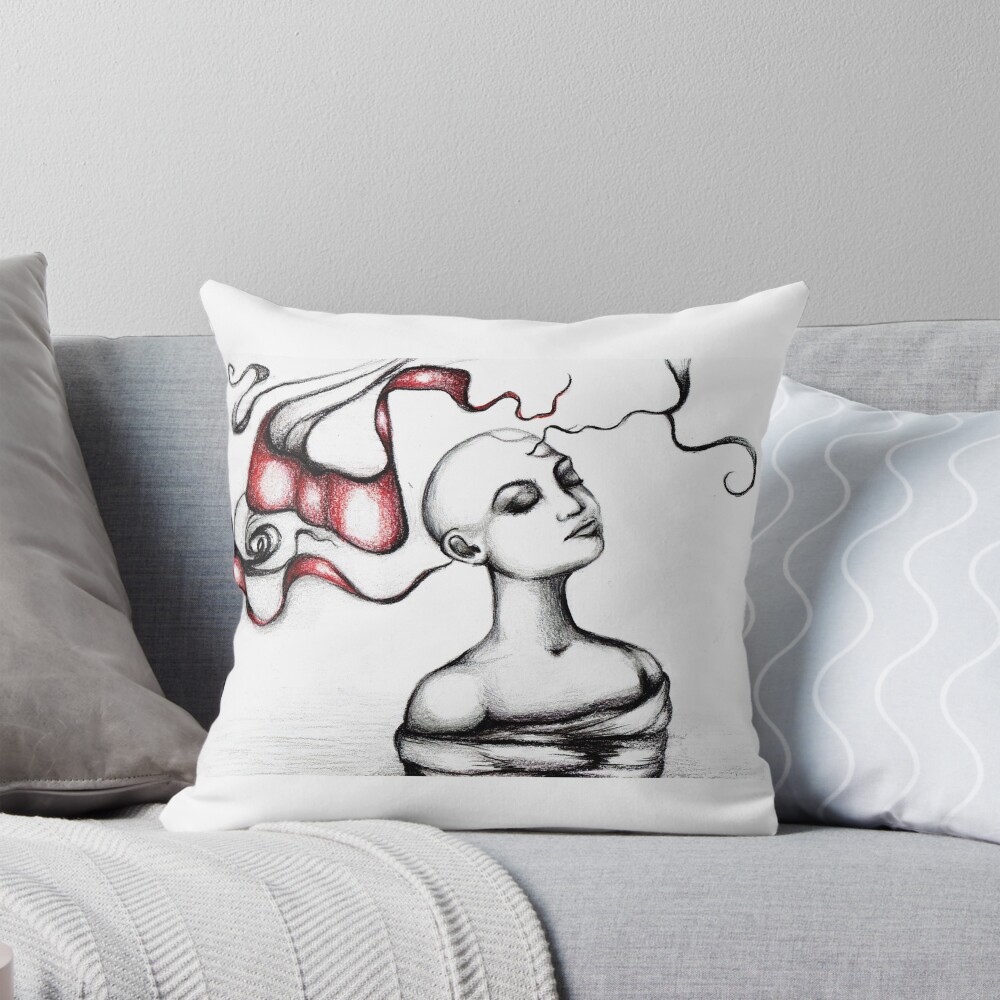 Item preview, Throw Pillow designed and sold by Cnocfae.