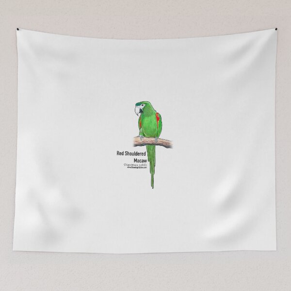 Item preview, Red Shouldered Macaw designed and sold by Joe Richichi.