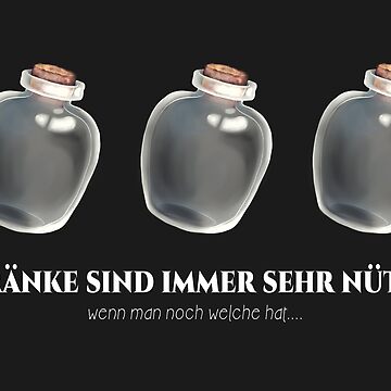 Artwork thumbnail, Healing potions are useful by Mammut-Merch