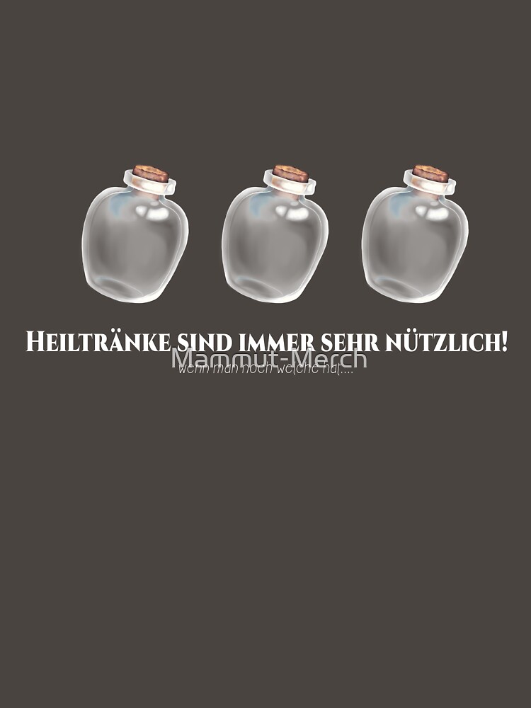 Thumbnail 7 of 7, Classic T-Shirt, Healing potions are useful designed and sold by Mammut-Merch.