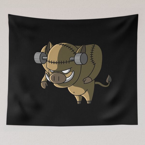 Item preview, Frankenstein Pig designed and sold by tonstan.