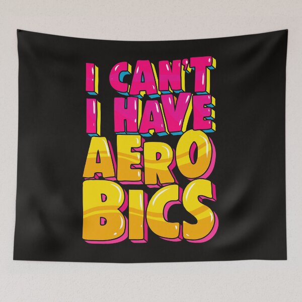 Item preview, Funny Workout Gym Aerobics  designed and sold by HelenofThreads.
