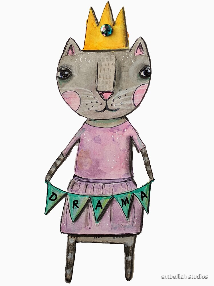 Drama Queen Cat by tammymurdock
