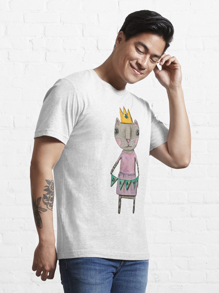 Alternate view of Drama Queen Cat Essential T-Shirt