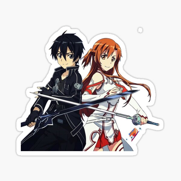 Sword Art Online - Anime- Asuna Yuuki d. Bikini Sun Fun Sticker