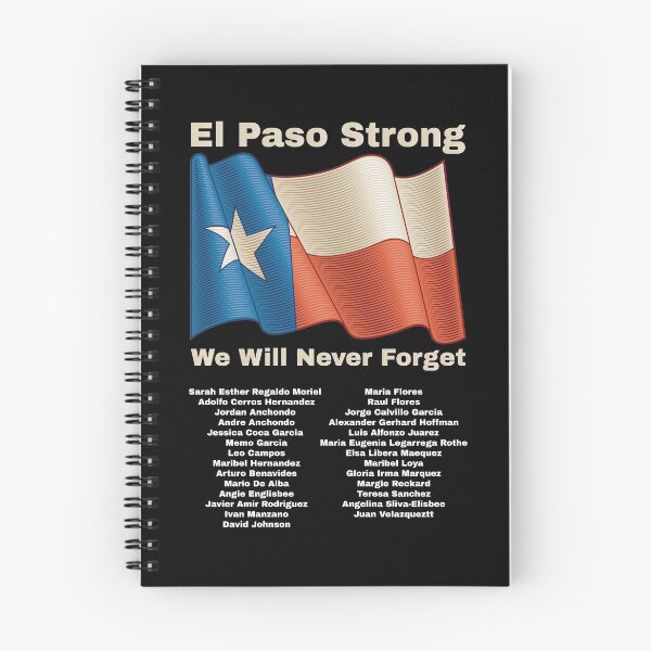 Artikelvorschau, El Paso Starke Liste der Opfer von El Paso entworfen und verkauft von offthedome.