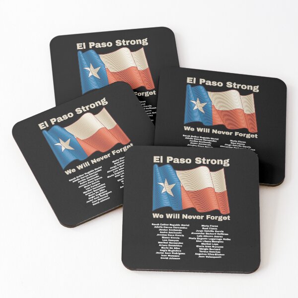 Item preview, El Paso Strong El Paso Victims Memorial List designed and sold by offthedome.
