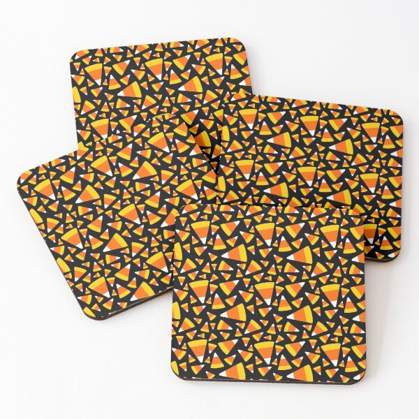 Candy Corn Coasters (Set of 4)