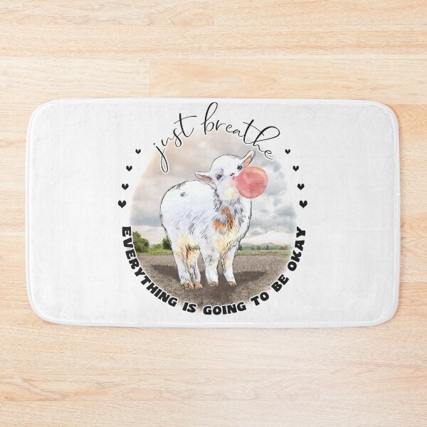 Item preview, Cute Baby Goat Bubblegum Just Breathe  designed and sold by IconicTee.