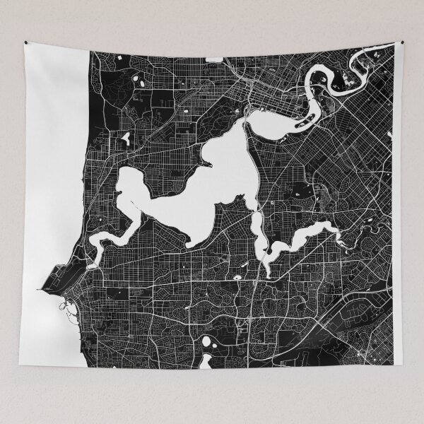 Item preview, Perth Map designed and sold by Kara515.