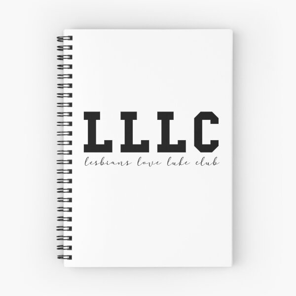 Item preview, Lesbians Love Luke Club College Font - Black designed and sold by Mada S..