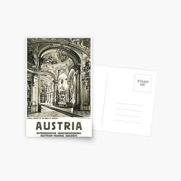 Item preview, Austria travel art print poster traditional designed and sold by printzshop.