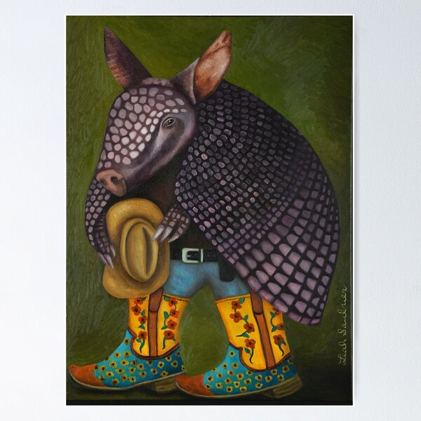 Item preview, The Armadillo From Amarillo designed and sold by LeahSaulnier.