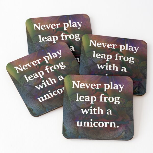 Item preview, Leap frog with a unicorn designed and sold by Trendature Online .