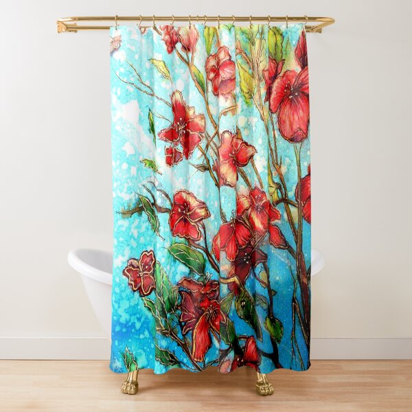 Cherry Blossom Charmers Shower Curtain
