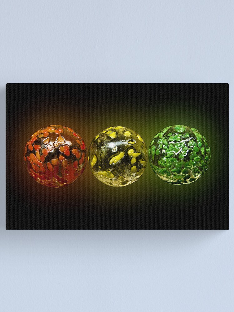 Alternate view of three Canvas Print