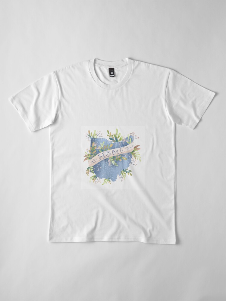 Alternate view of Ohio Home Premium T-Shirt