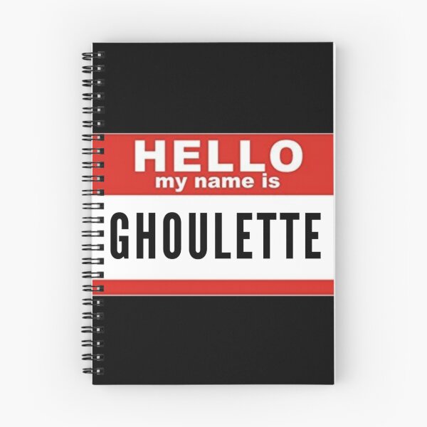 Item preview, Hello My Name is Ghoulette designed and sold by BelieveInGhost.