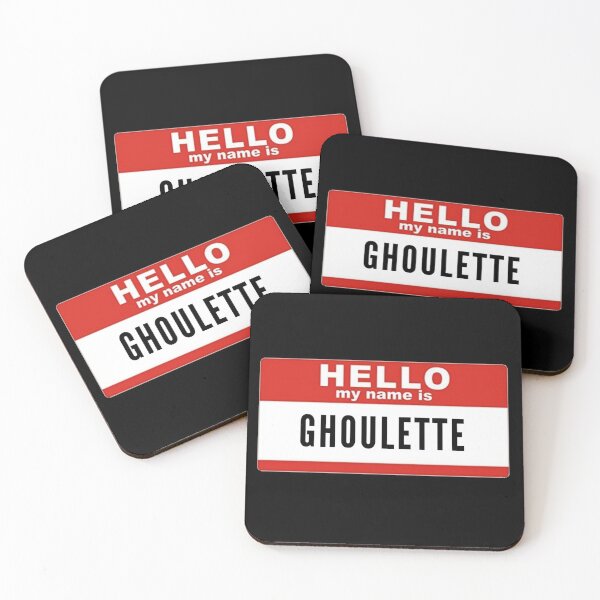 Item preview, Hello My Name is Ghoulette designed and sold by BelieveInGhost.