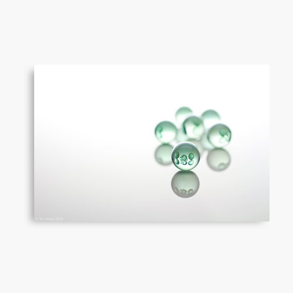 six Metal Print