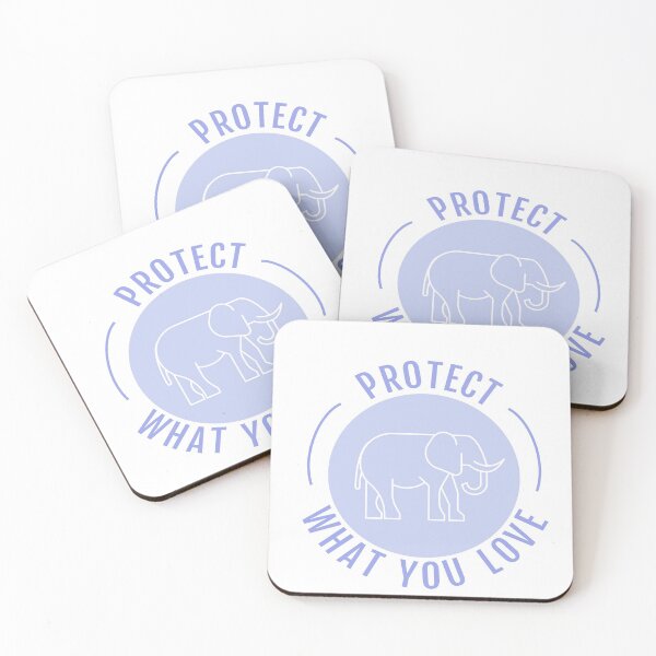 Item preview, Protect What You Love: Elephant designed and sold by mlvonder02.