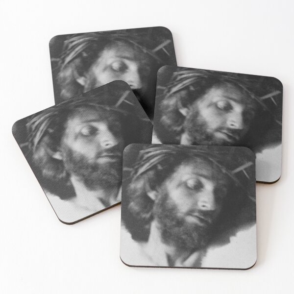 Item preview, Christ with Crown of Thorns - Halftone 2 designed and sold by joshcartoonguy.