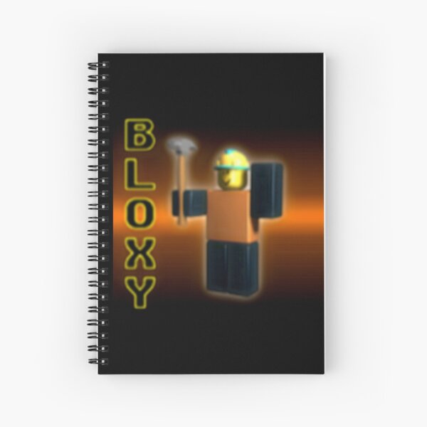 Builders Club Spiral Notebooks Redbubble - builders club hammer roblox