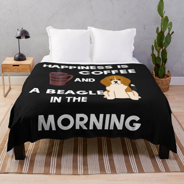 Item preview, Happiness is Coffee and a Beagle. designed and sold by dcanimal.